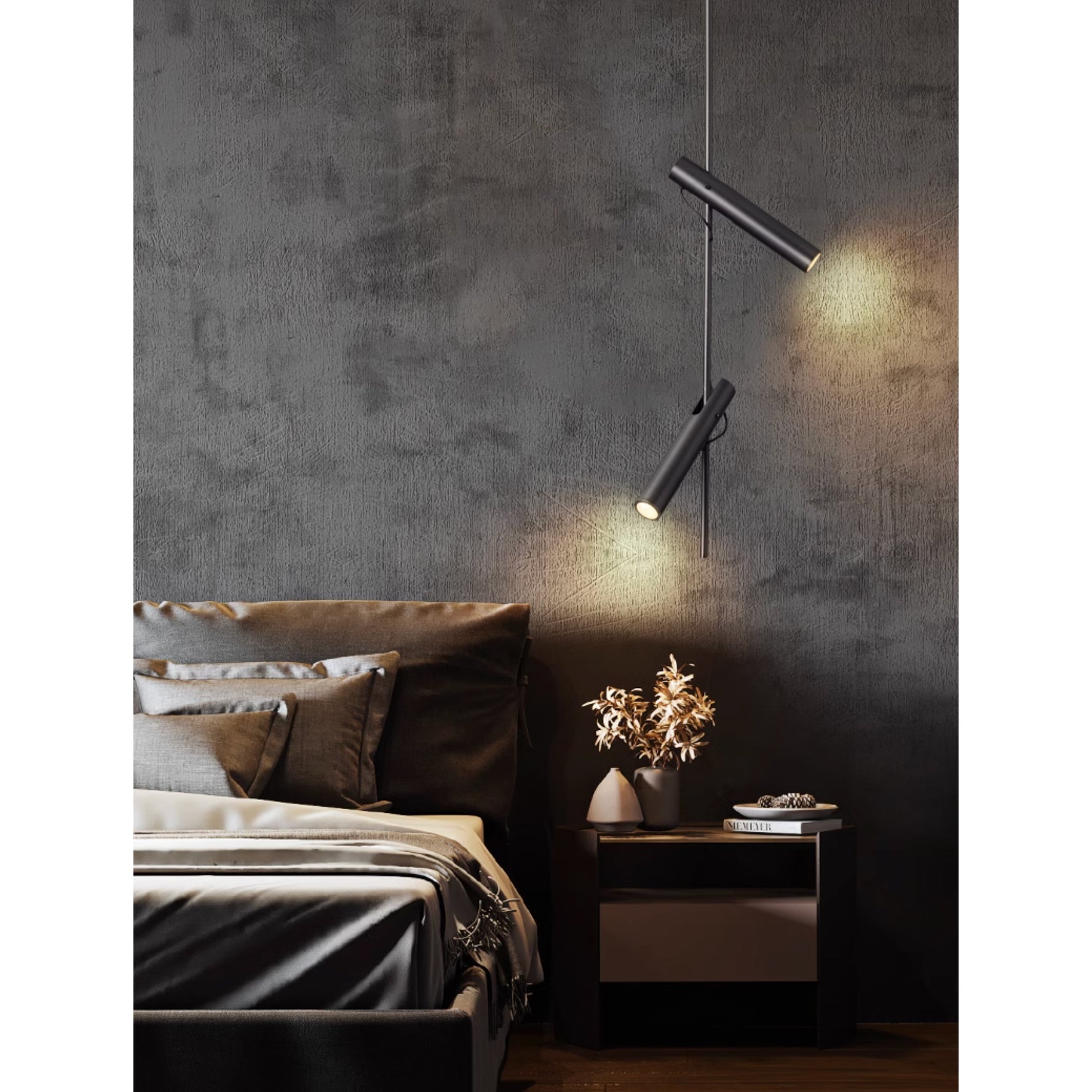 Jarnbruvyi Modern Minimalist Line Pendant Light - Neutral Decor