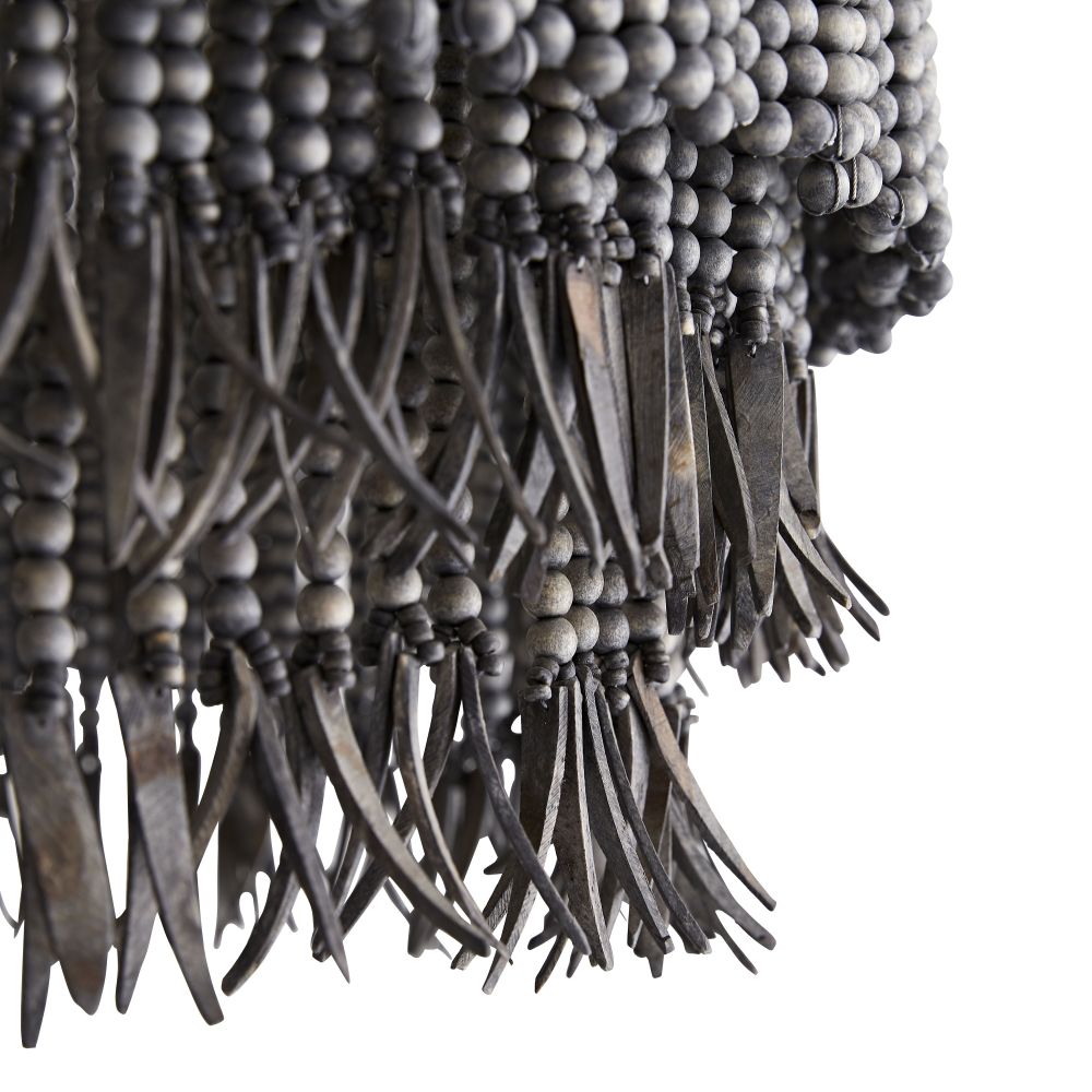 Yara Chandelier Wood and Coconut beads