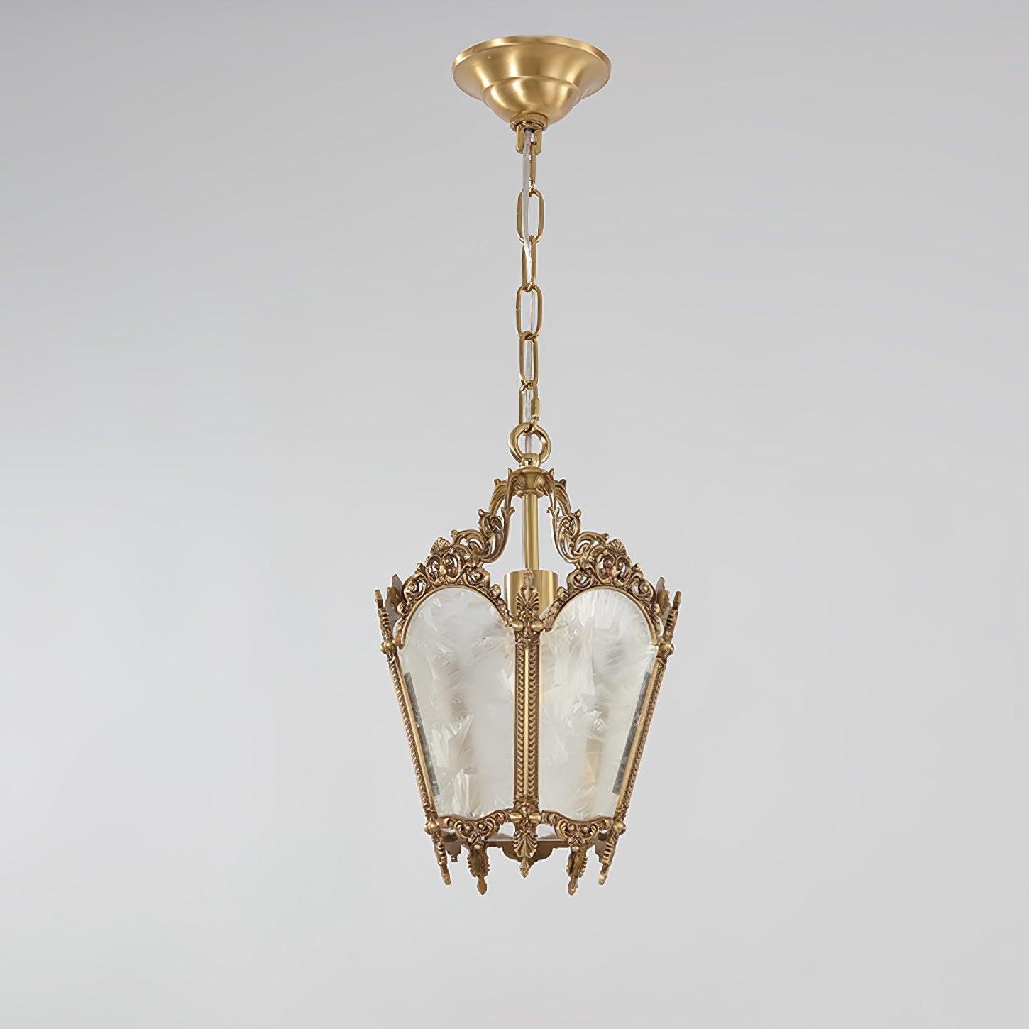 Auririelle Pendant Lamp Brass Empire Antique Elegant