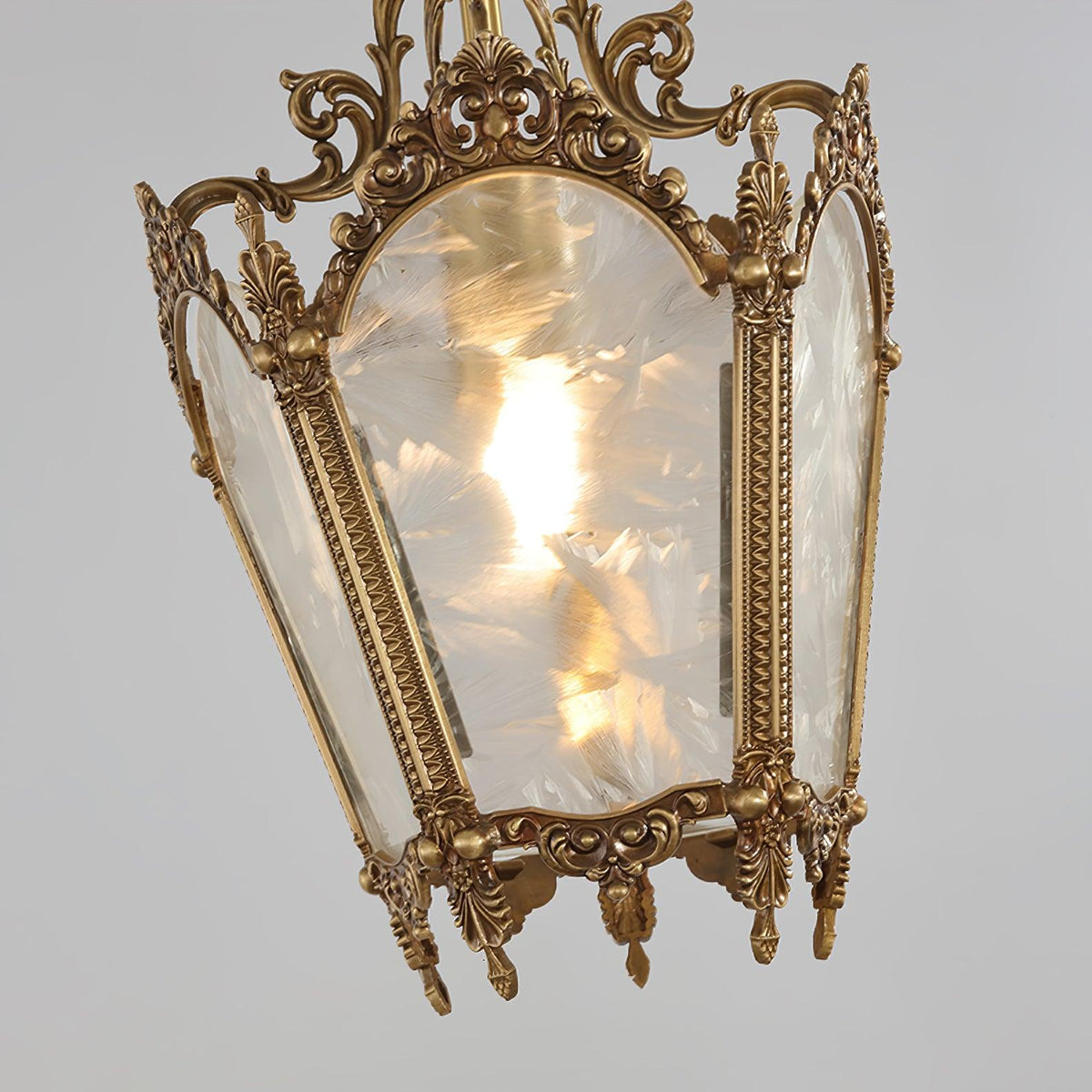 Auririelle Pendant Lamp Brass Empire Antique Elegant