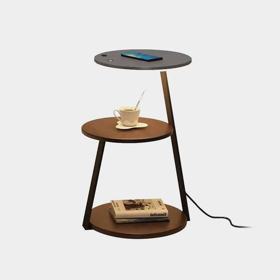Mard Wood Contemporary Floor Lamp