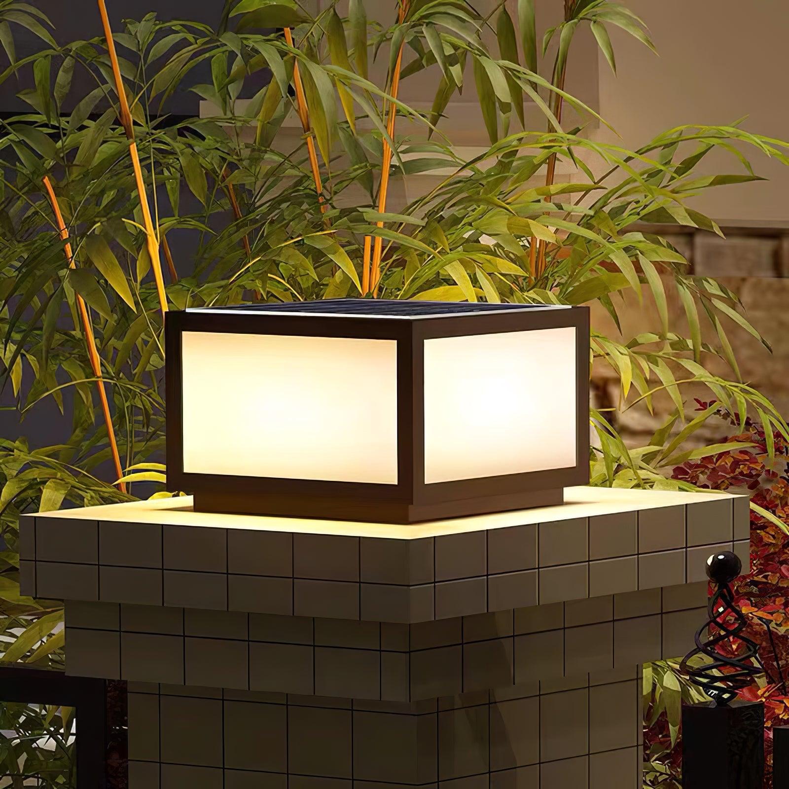 Kavi Steel Contemporary Table Lamp