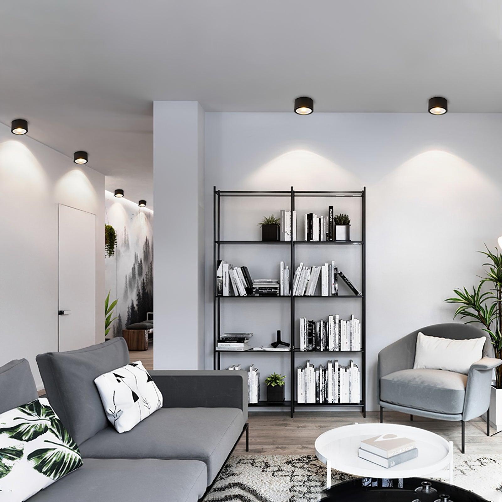 Nero Classic Steel Ceiling lamp