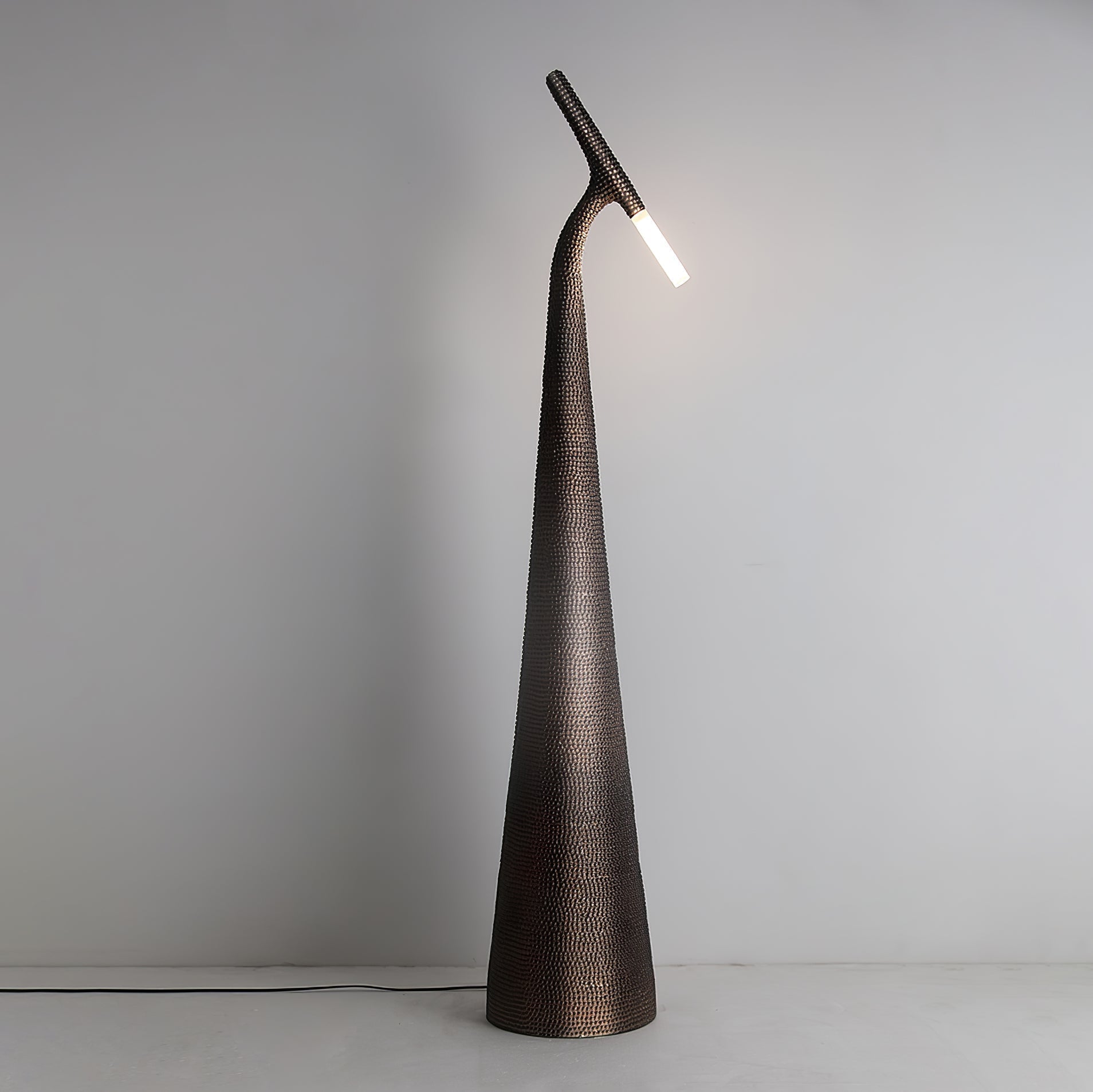 Sysolyra Textured Resin Floor Lamp