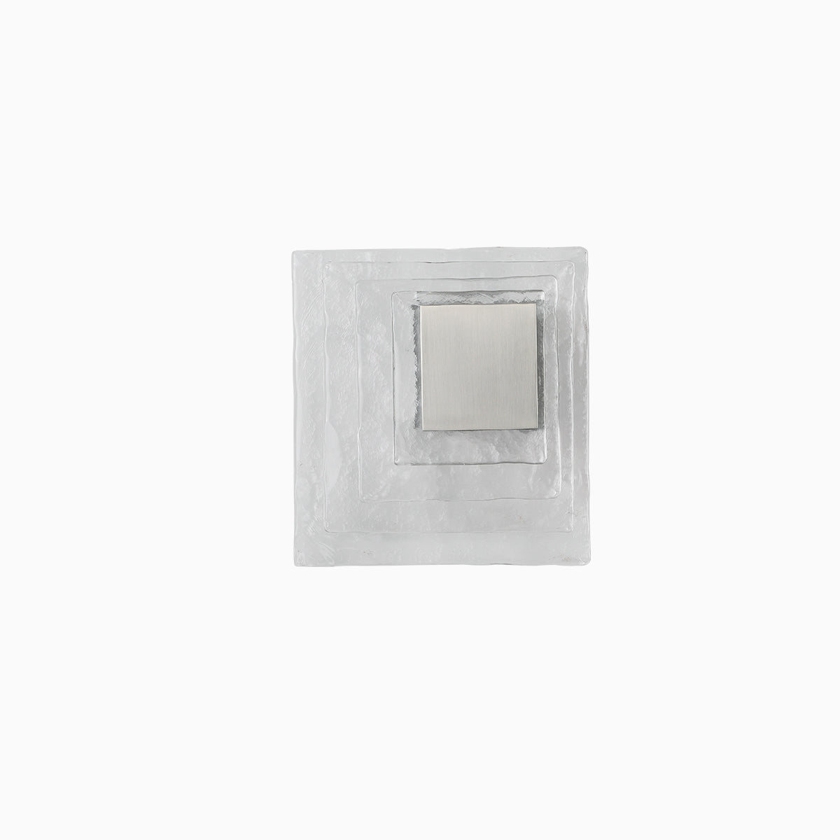 Cleo Glass Water Cube Cascade Sconce