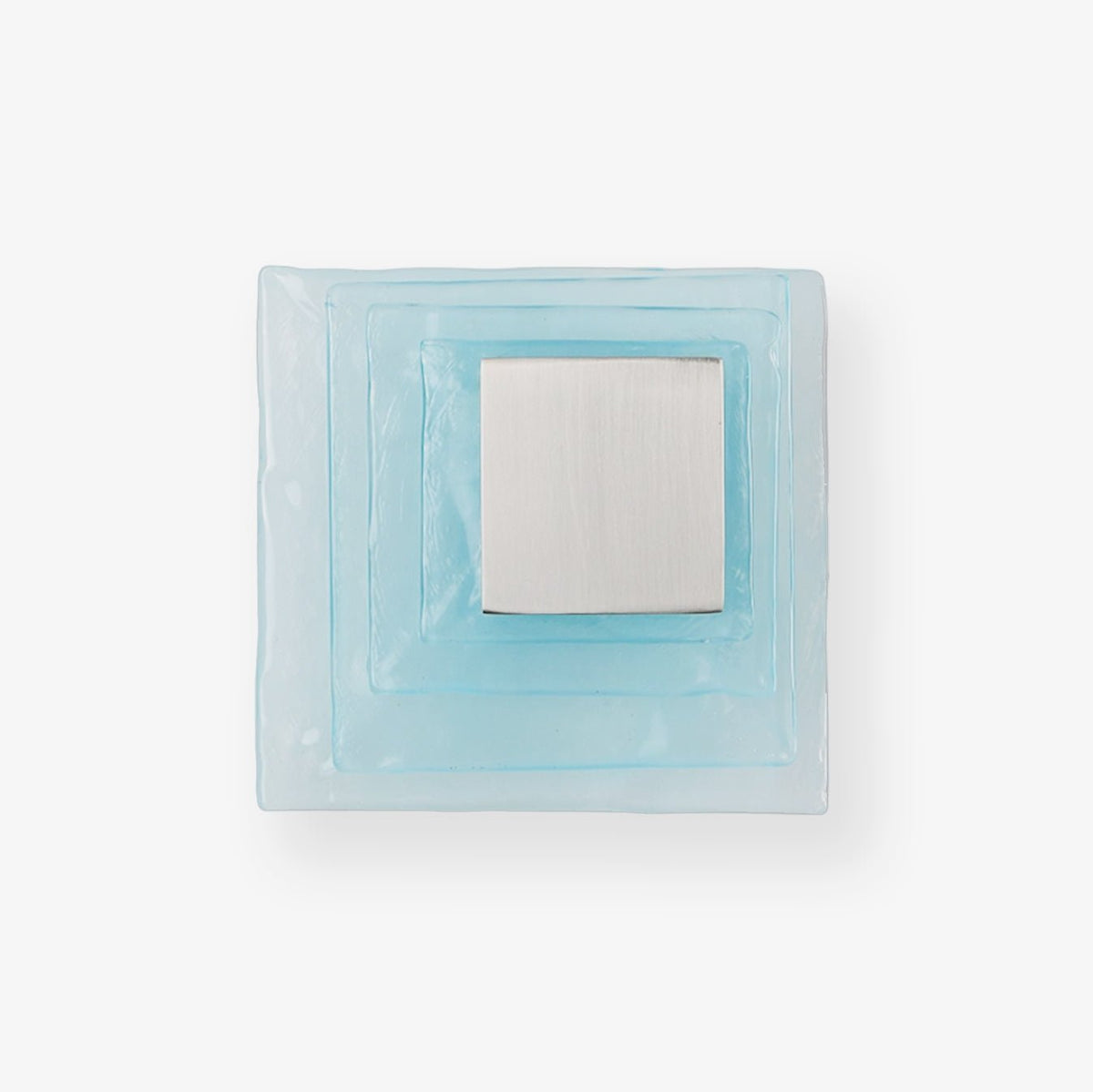 Cleo Glass Water Cube Cascade Sconce