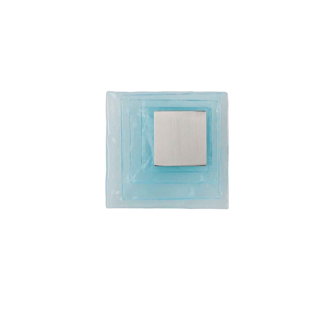 Cleo Glass Water Cube Cascade Sconce