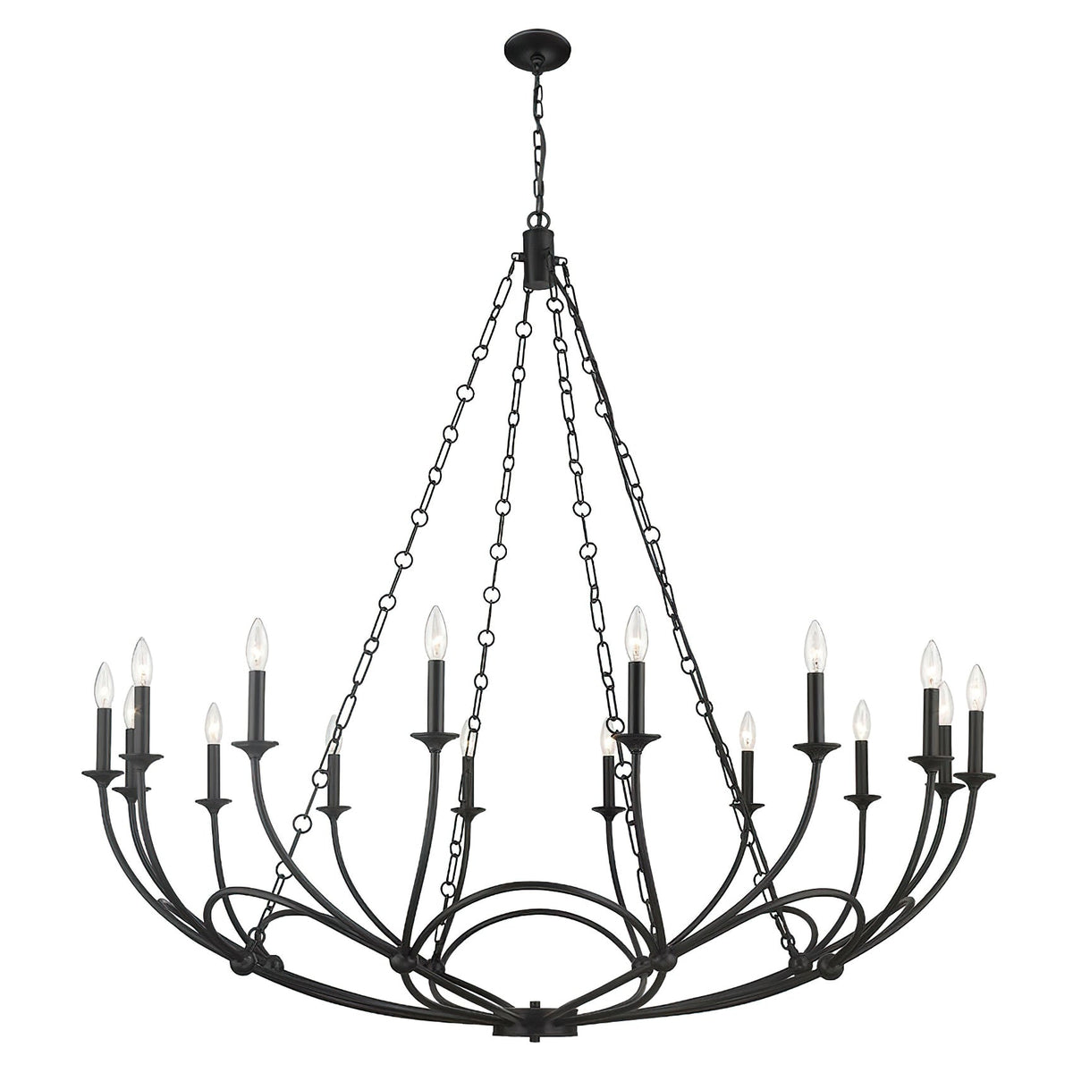 Ostruvyi Modern Minimalist Industrial Metal Chandelier