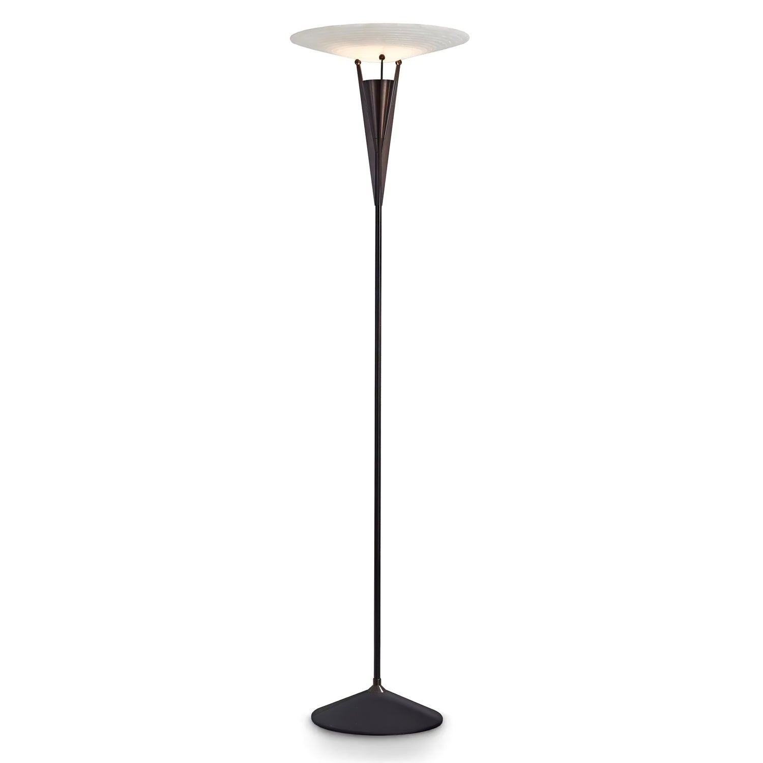 Veloros Cone Alabaster Floor Lamp