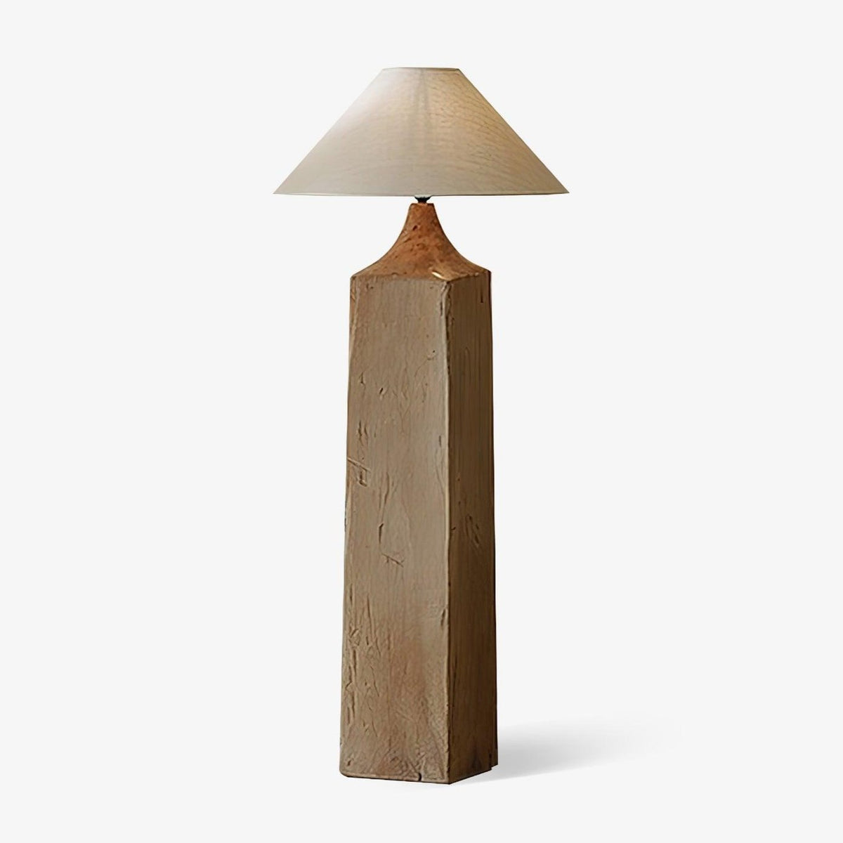 Rustica Timber Column Floor Lamp