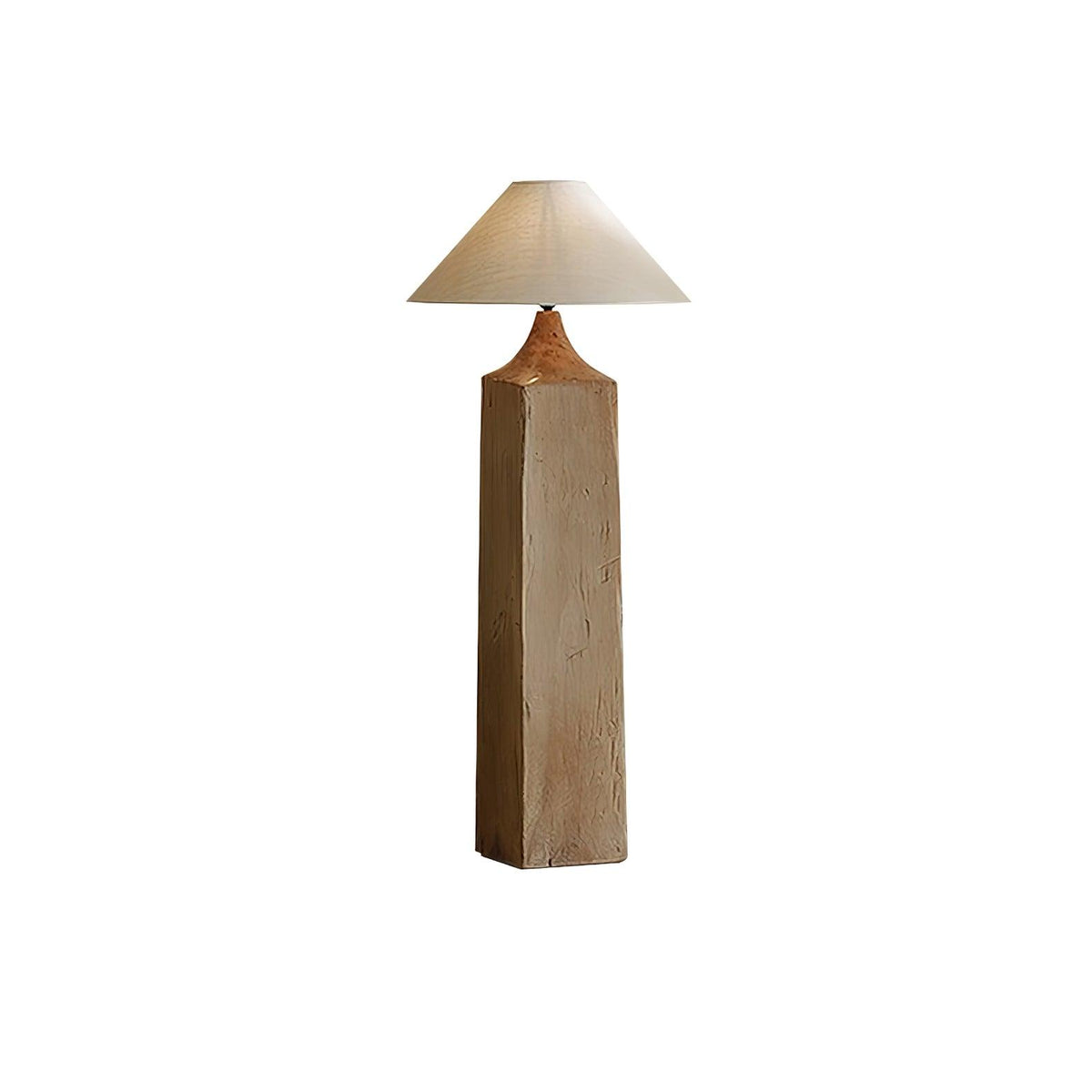 Rustica Timber Column Floor Lamp