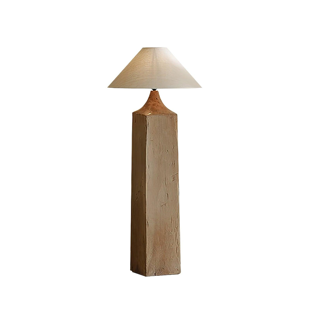 Rustica Timber Column Floor Lamp