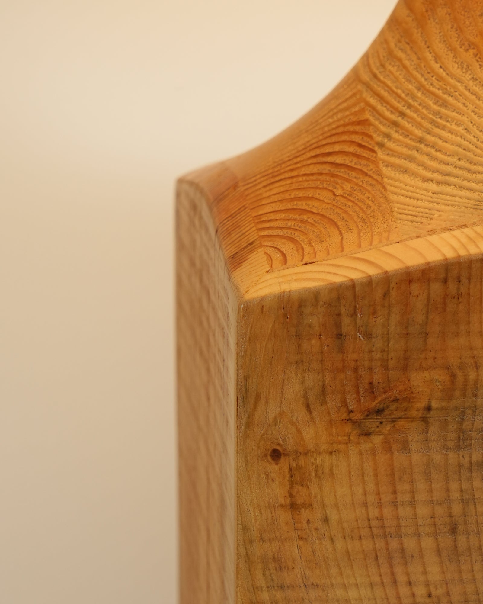 Rustica Timber Column Floor Lamp