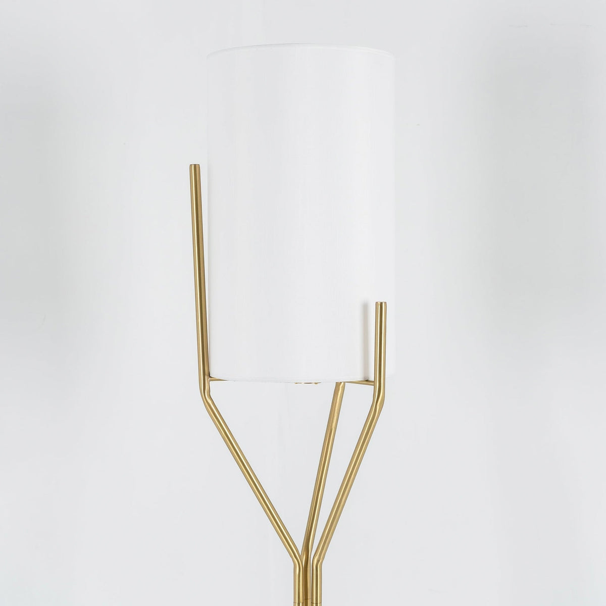 Aureina Glam Brass Floor Lamp