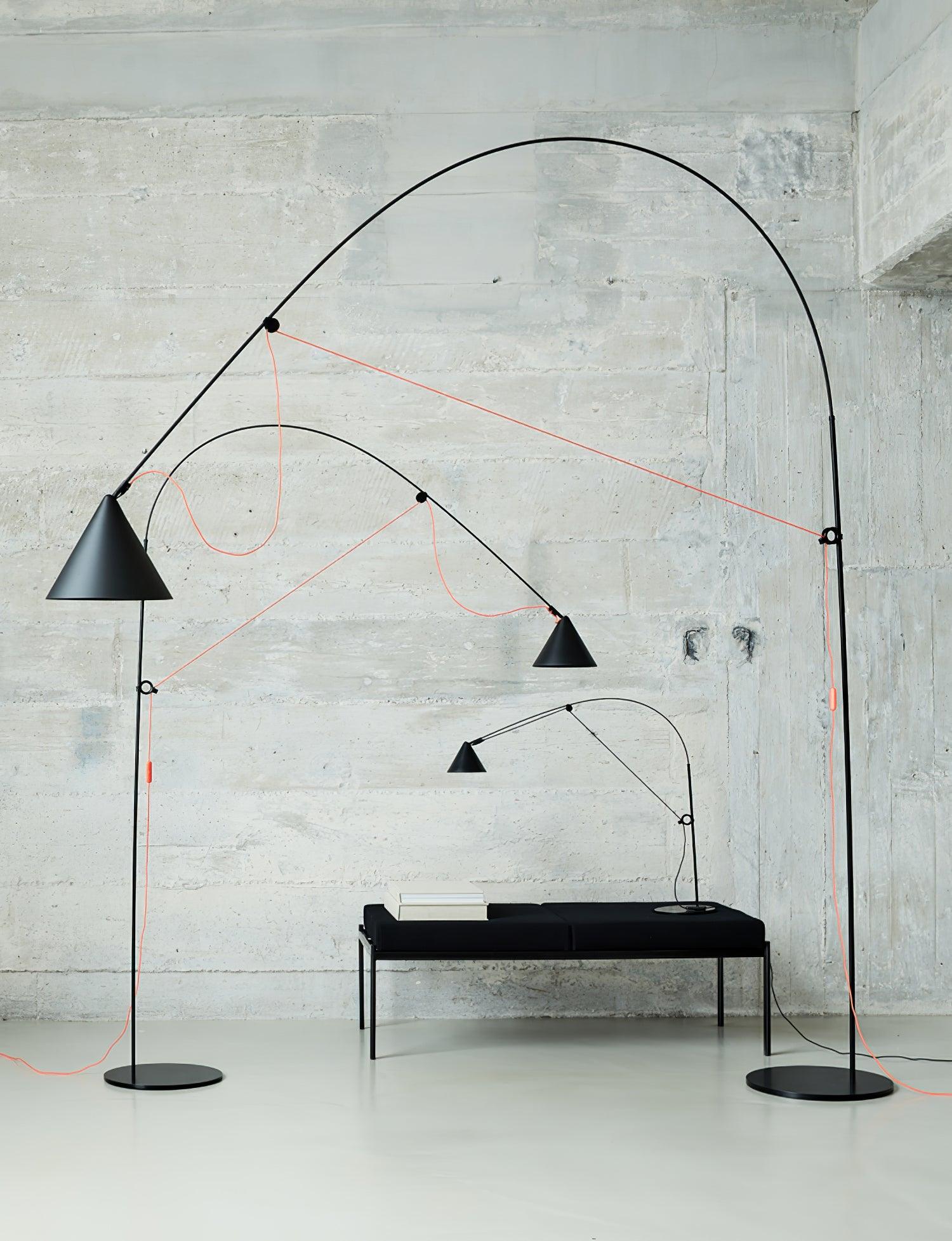 Aurzoril Industrial Floor Lamp