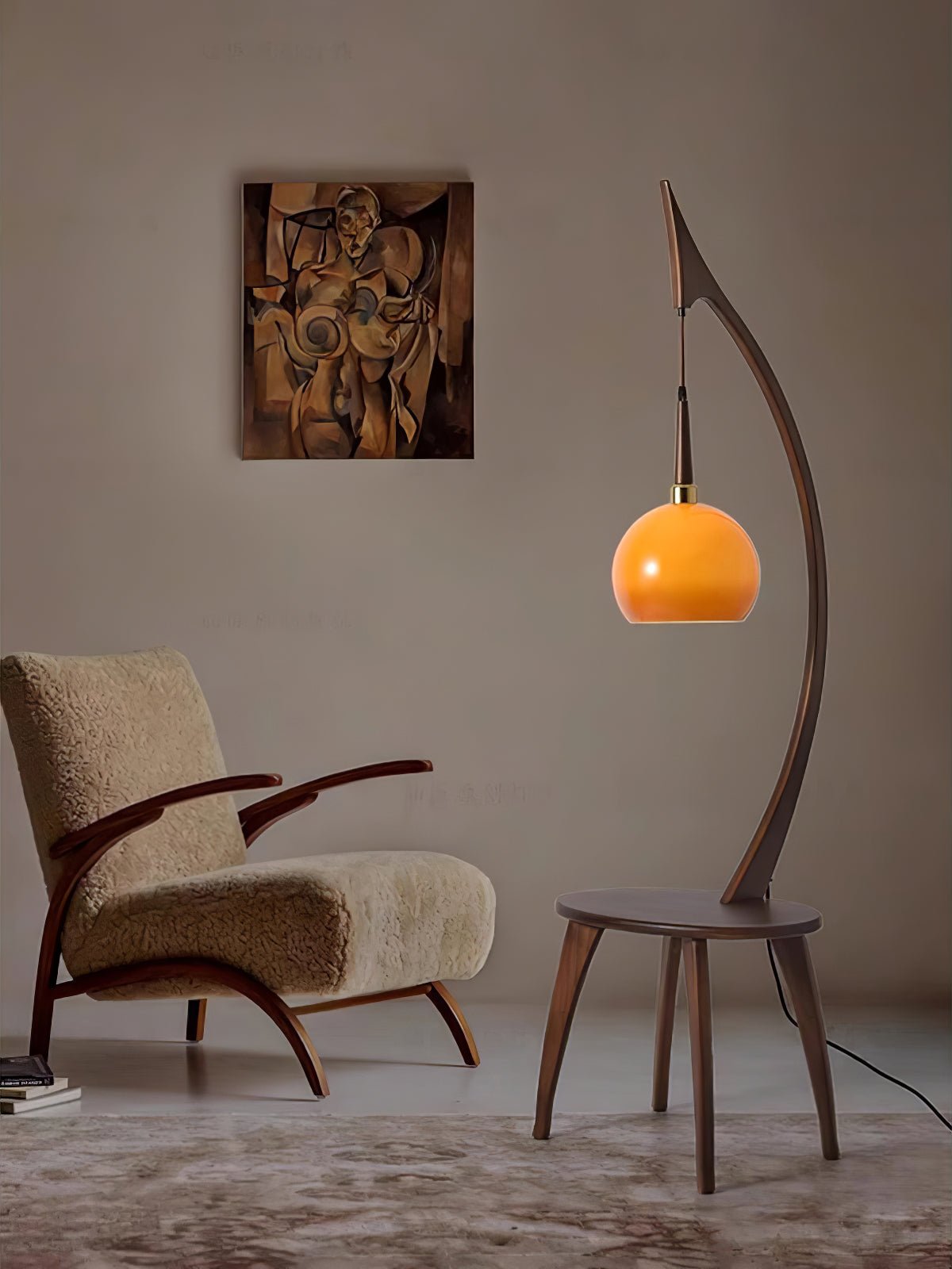 Arco Arc Curve Floor Lamp