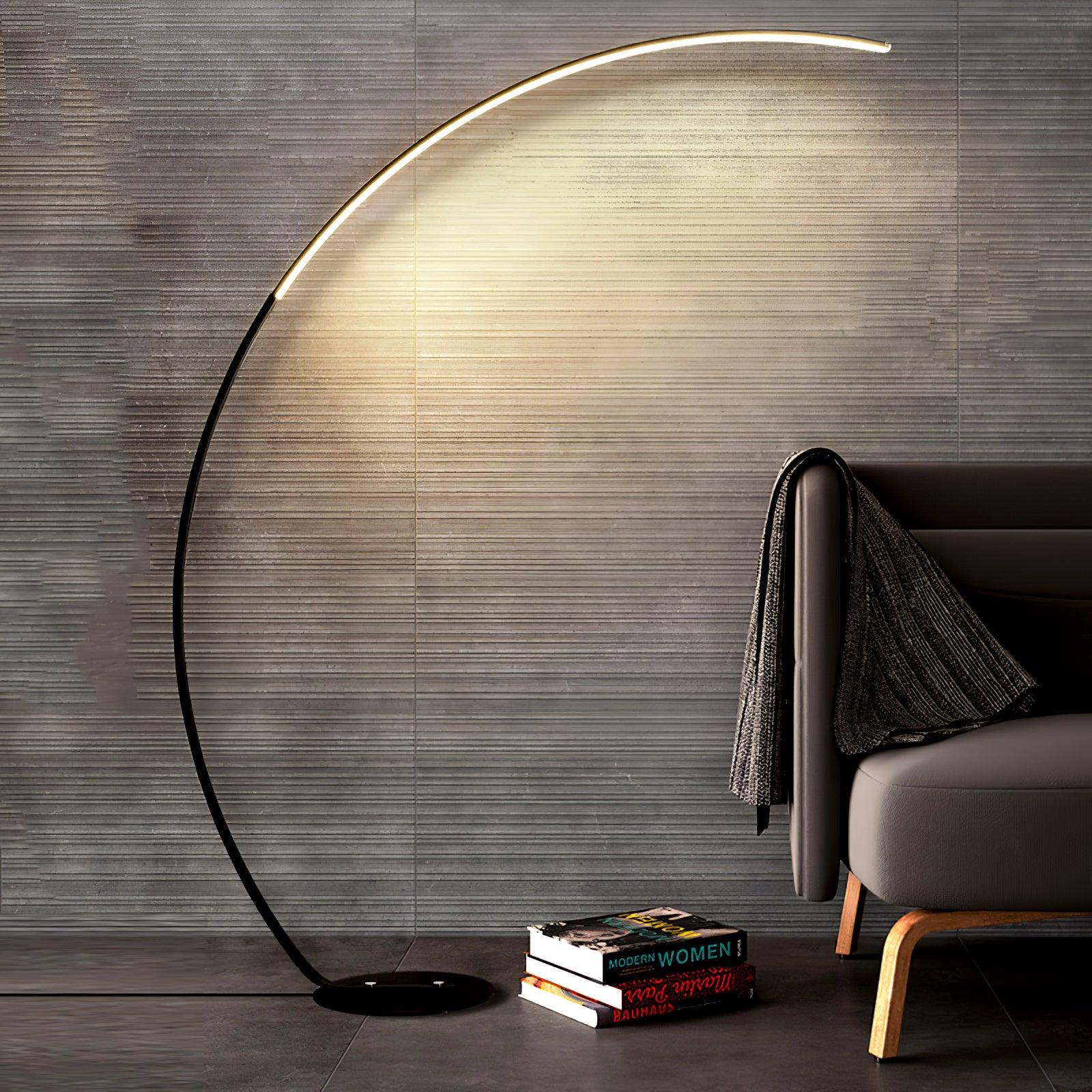 Zophaor Mid-Century Glass & Brass Wall Light