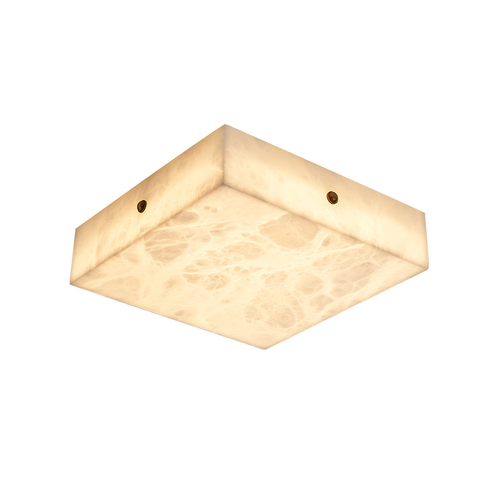 Rauduvys Modern Minimalist Alabaster  Ceiling Light