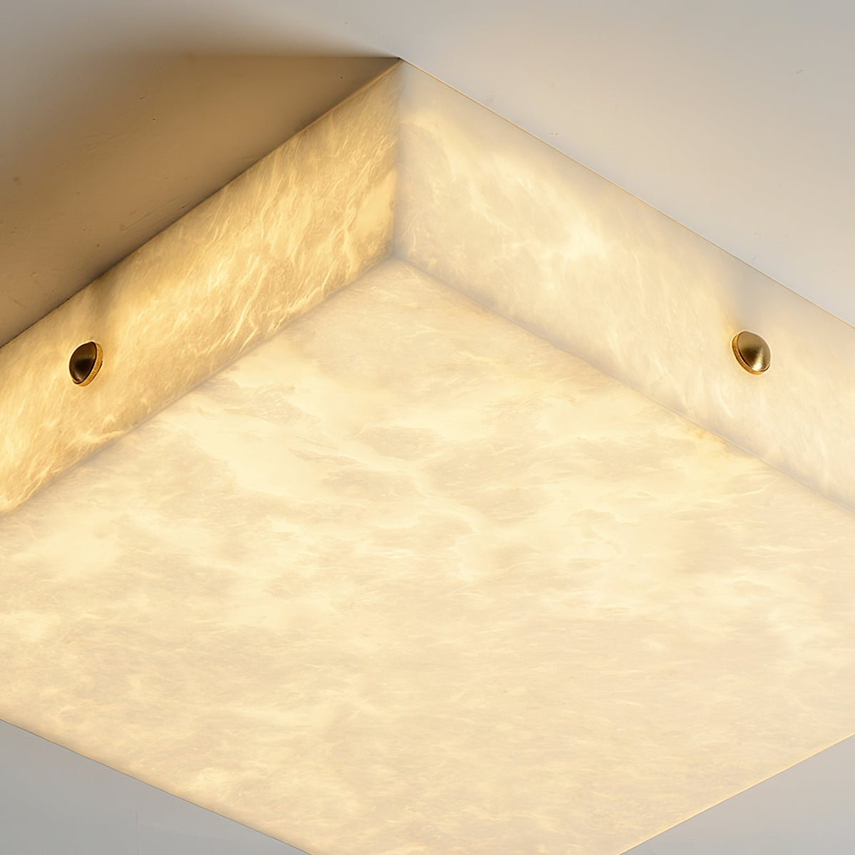 Rauduvys Modern Minimalist Alabaster  Ceiling Light