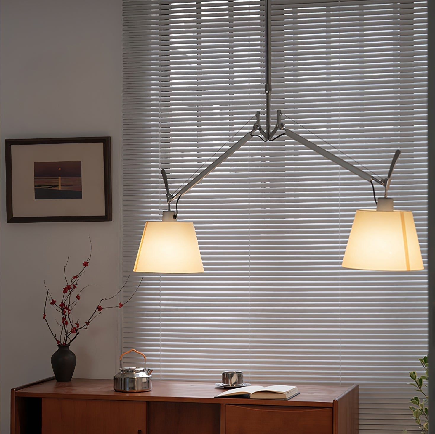 Evmirion Premium Elegance Shade Fabric Pendant Lamp