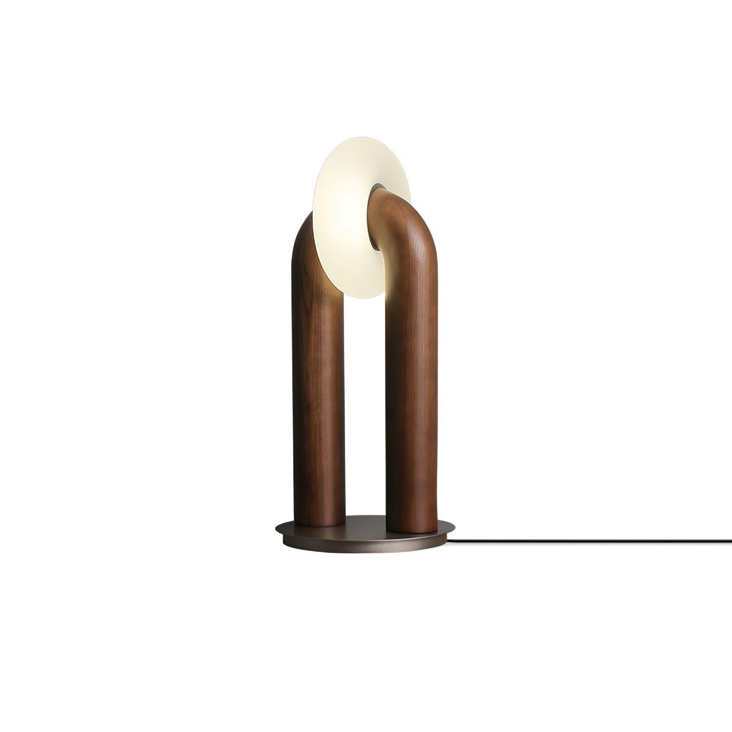 Raelix Wood Vintage Table Lamp
