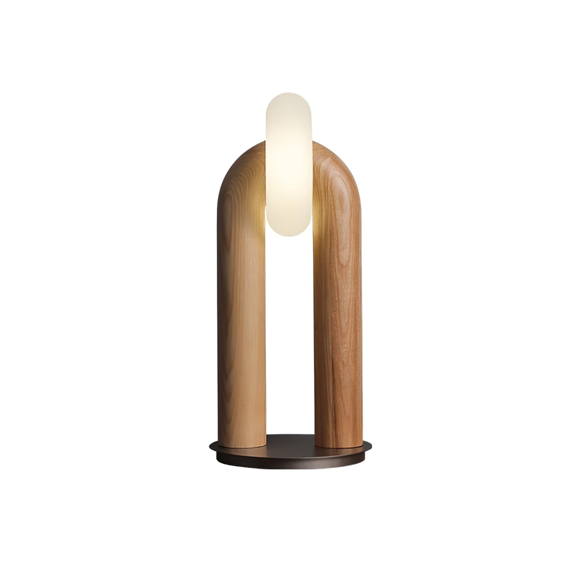 Raelix Wood Vintage Table Lamp