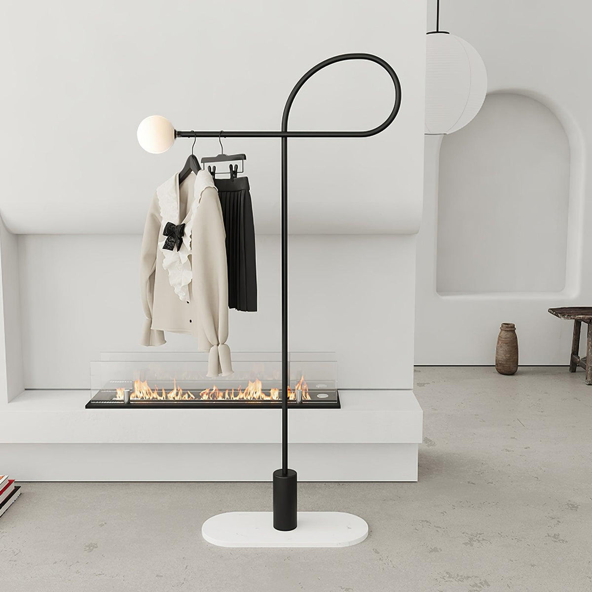 Zanoril Sculptural Floor Lamp
