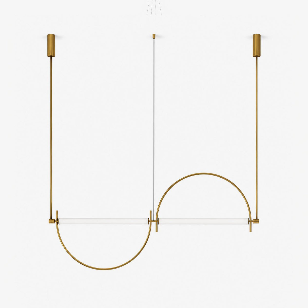 Arched Linear Led Chandelier