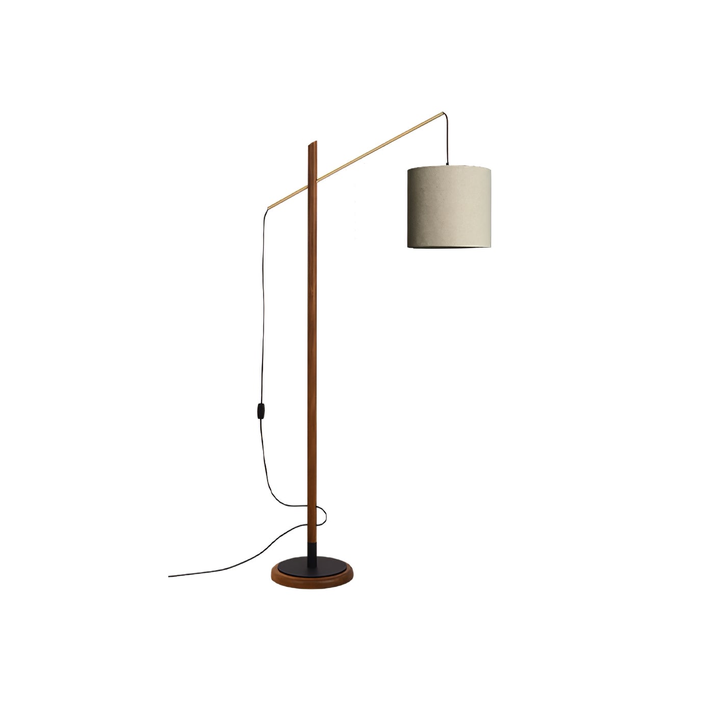 Nyvariol Minimalist Wood Floor Lamp