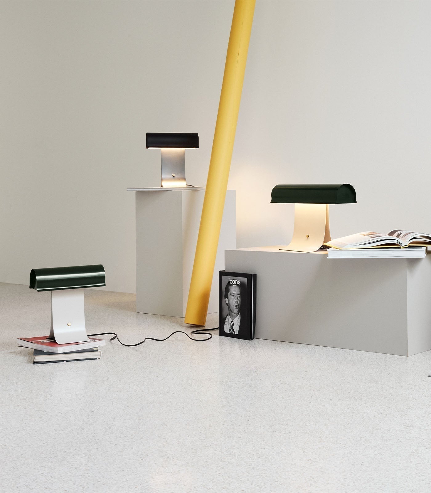 Liorven Steel Industrial Table Lamp