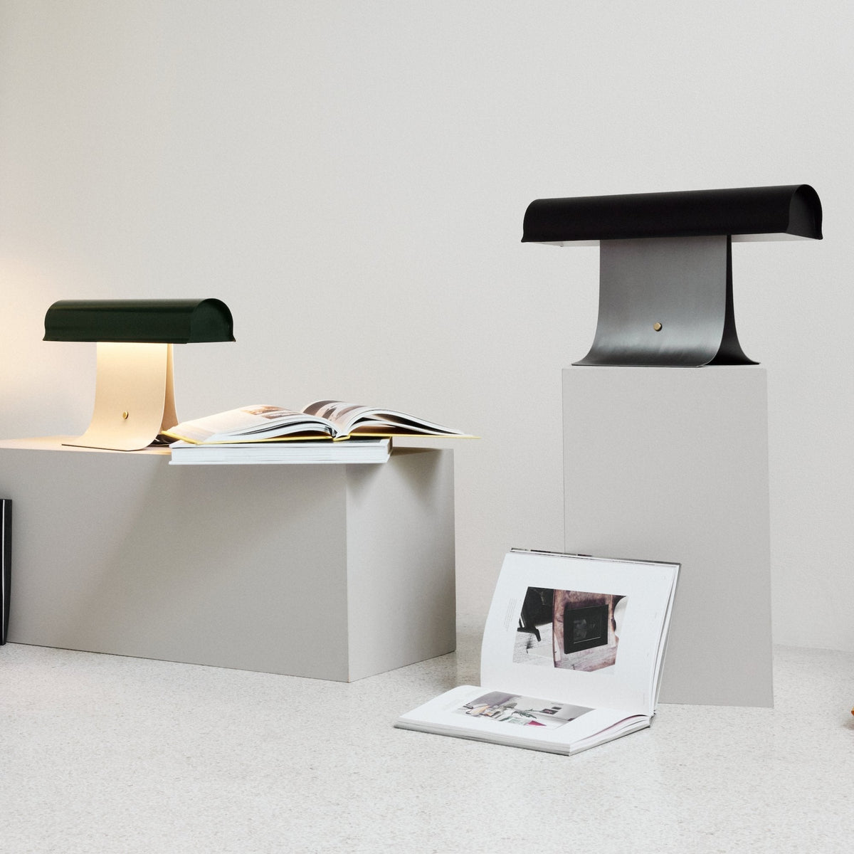 Liorven Steel Industrial Table Lamp