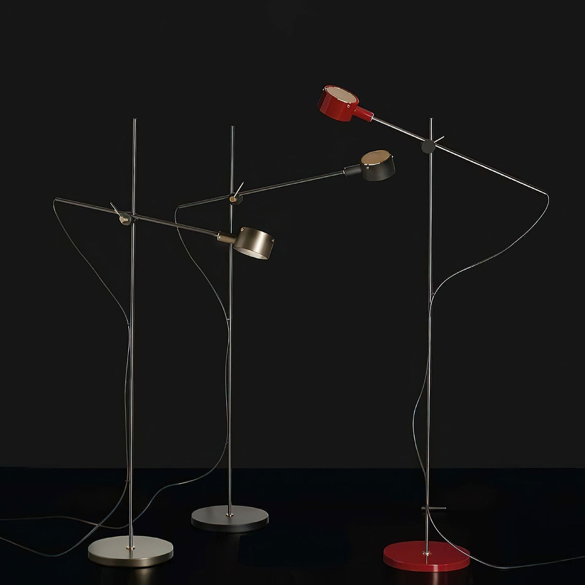Arclen Adjustable Arm Floor Lamp