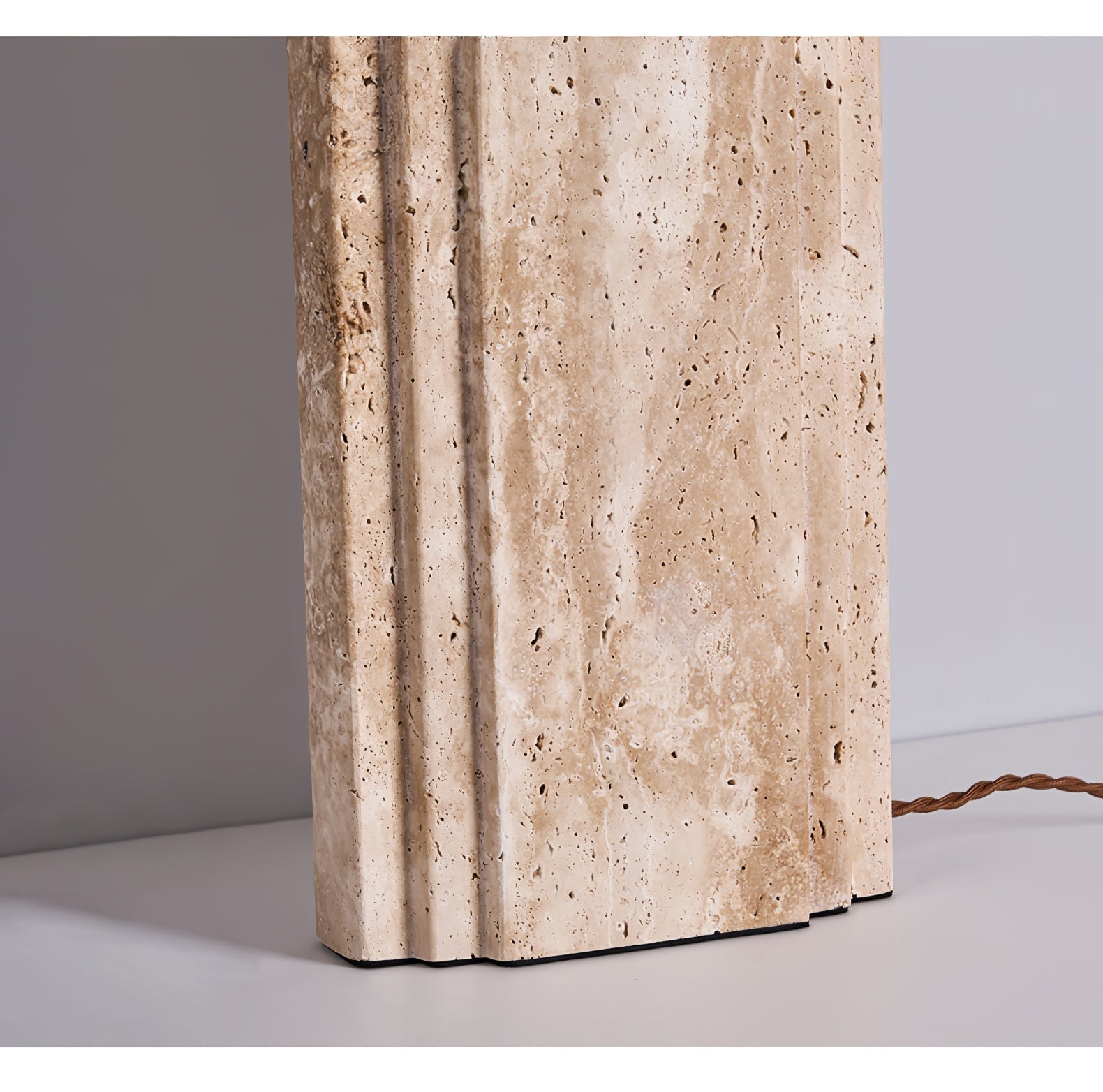 Cocare Travertine Table Lamp