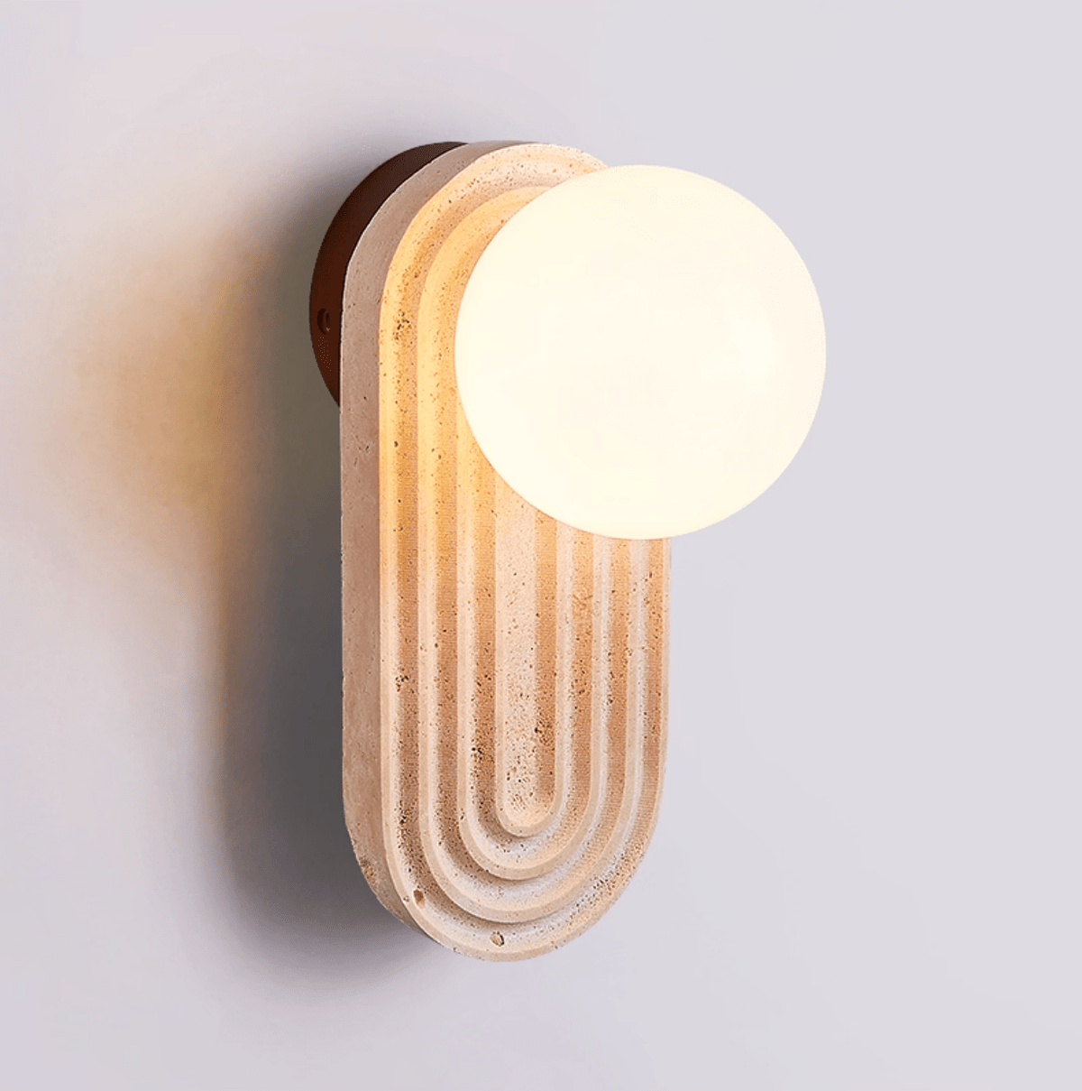 Fuleno Travertine Wall Light