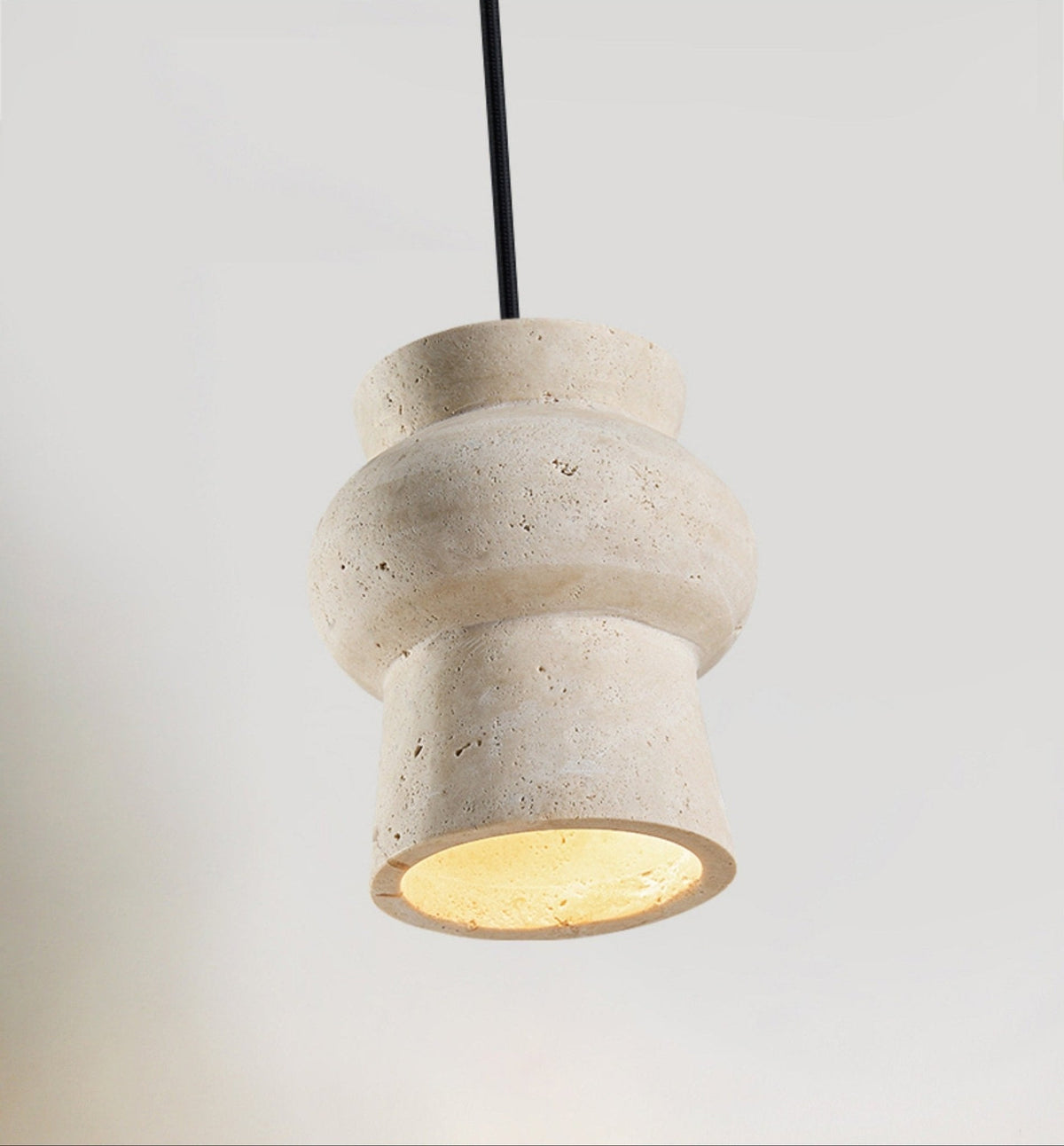 Dynt Timeless Yellow Travertine Pendant Lamp