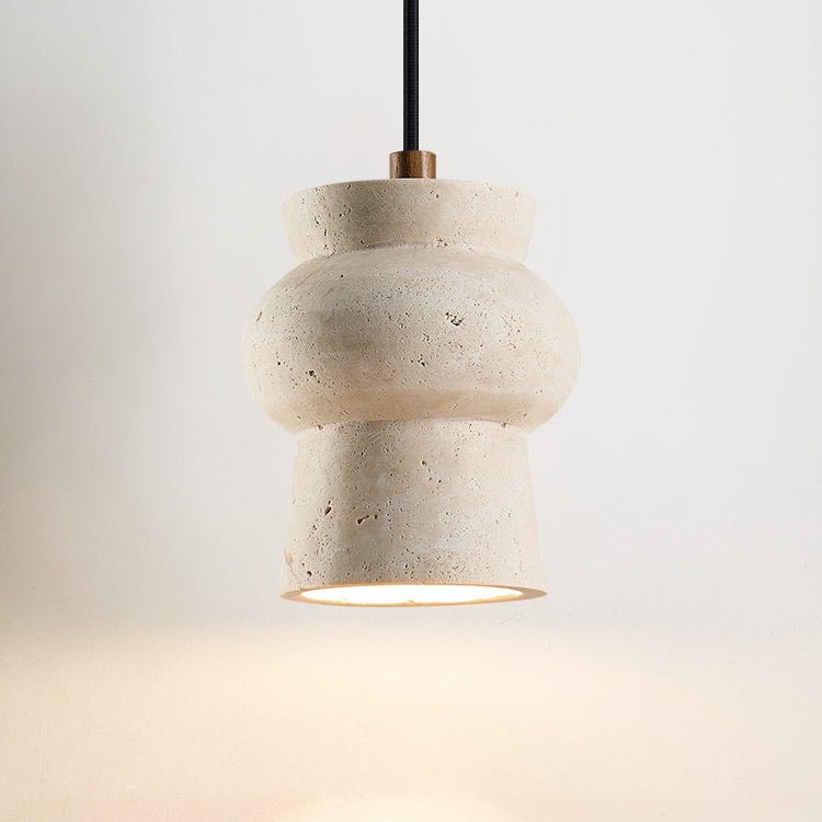 Dynt Timeless Yellow Travertine Pendant Lamp