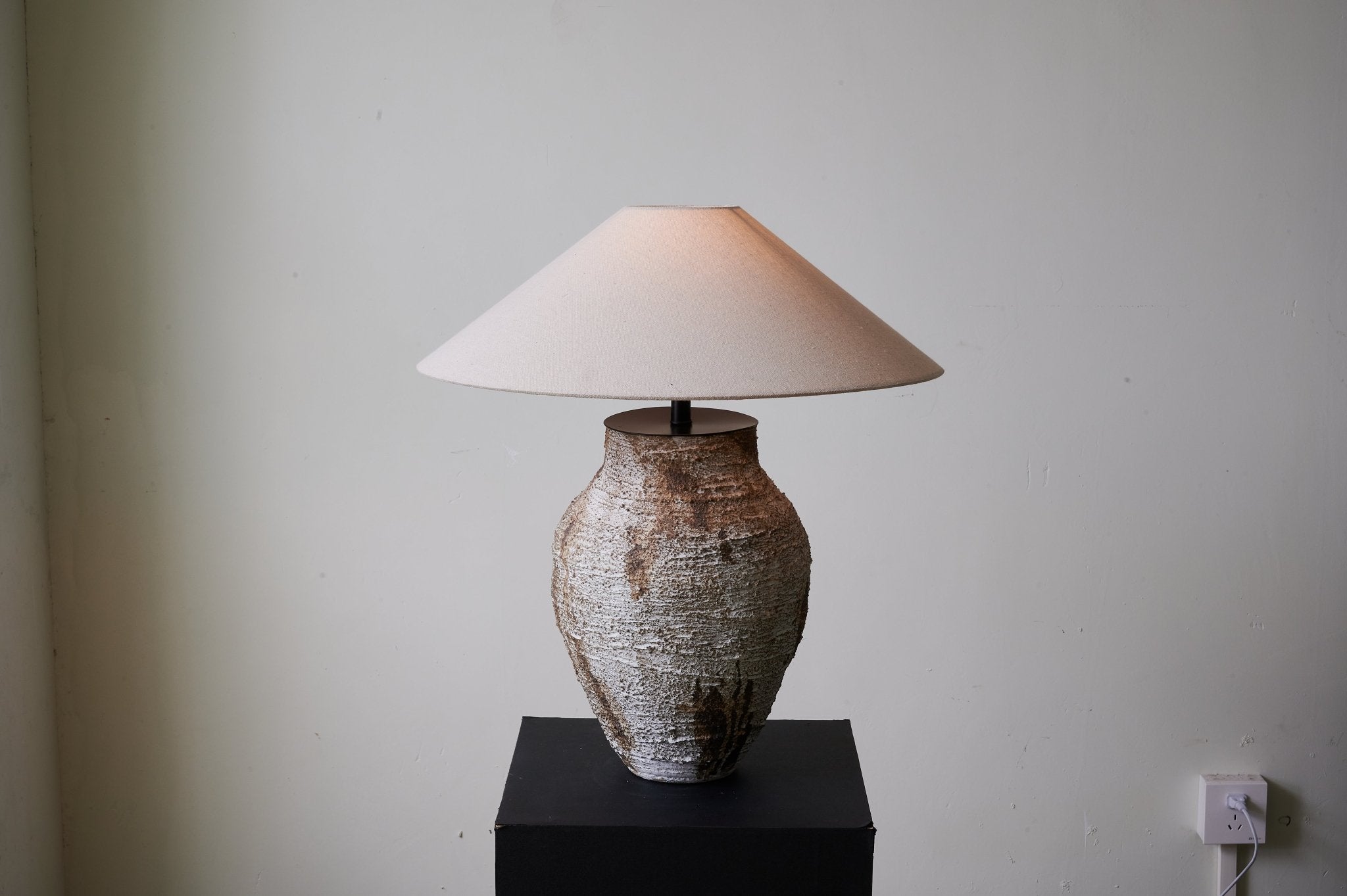 Milly wabi-sabi Ceramics Table Lamp - Neutral Decor