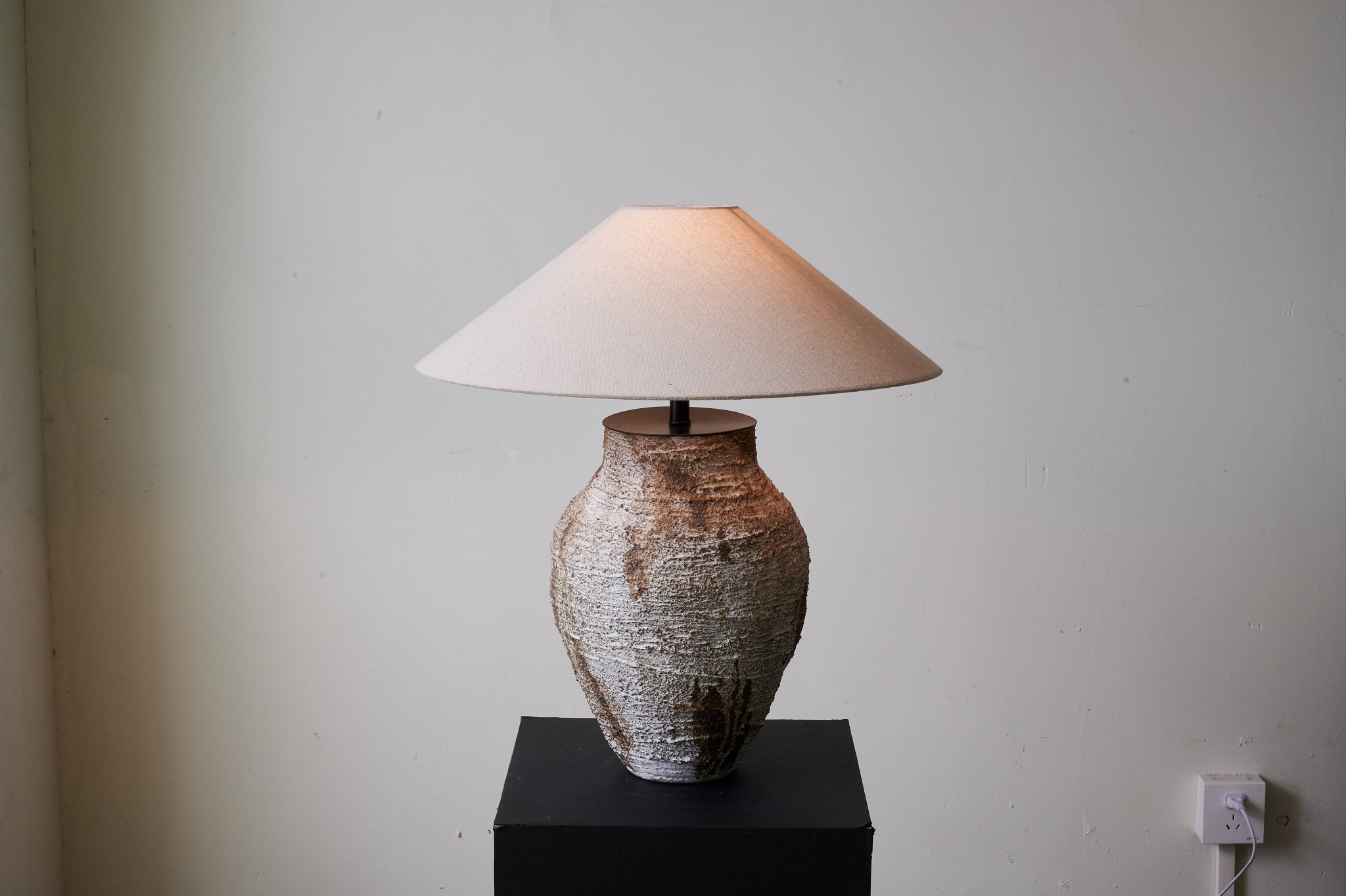 Milly wabi-sabi Ceramics Table Lamp - Neutral Decor