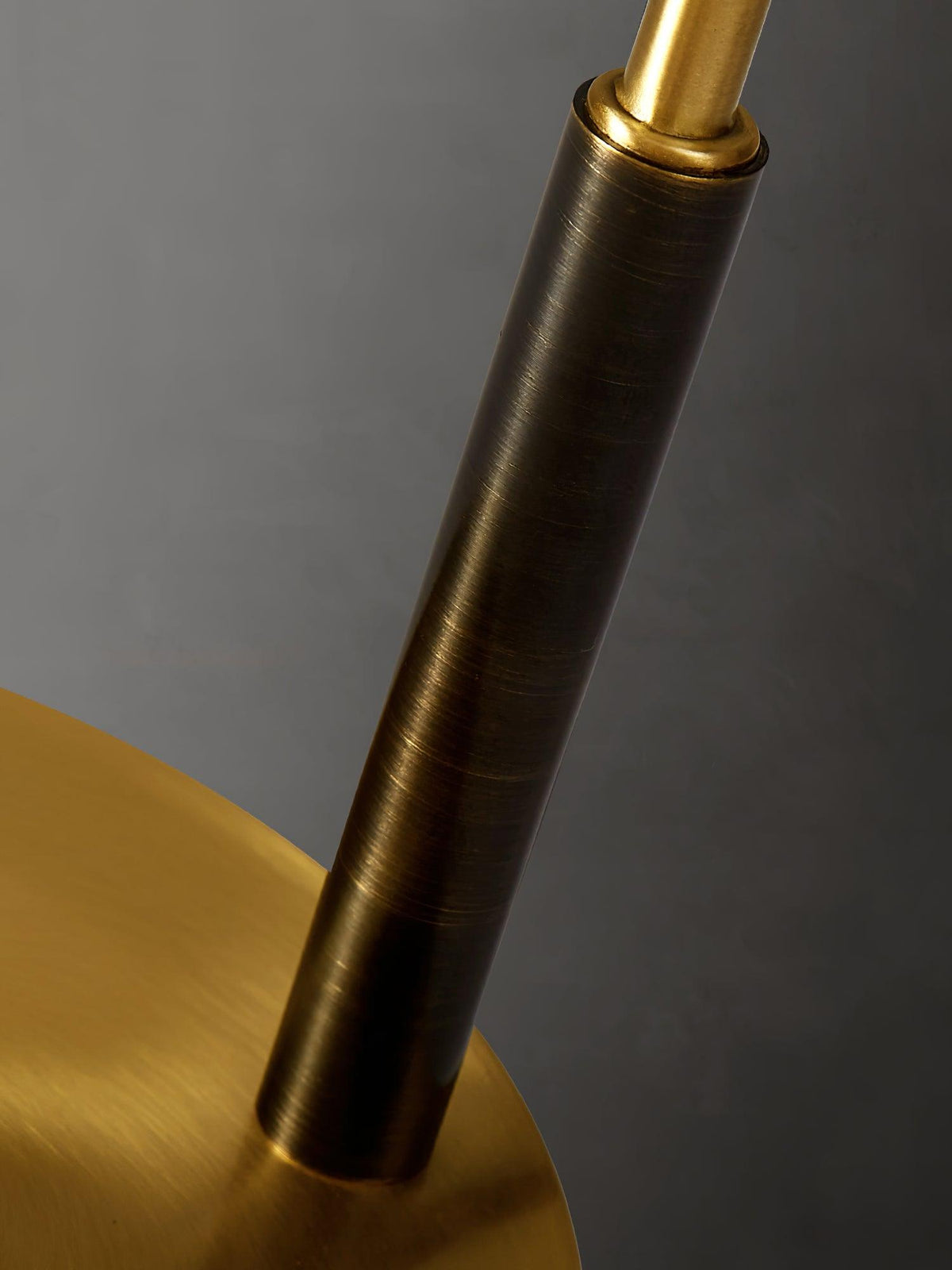 Zorase Brass Industrial Table Lamp