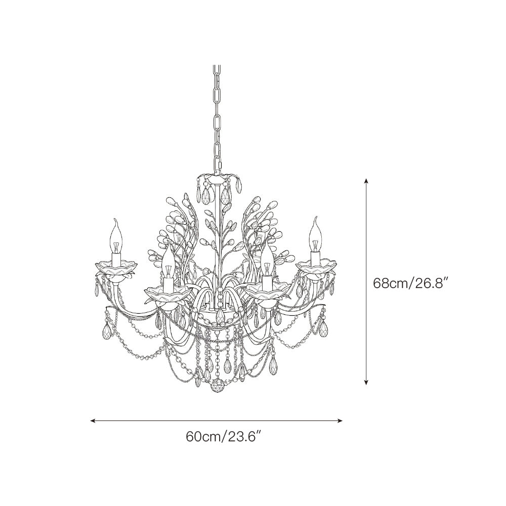 Cyrerian Crystal Chandelier