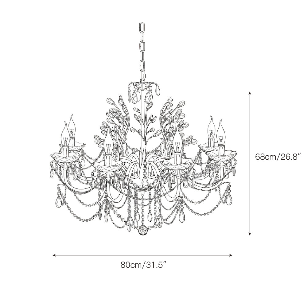 Cyrerian Crystal Chandelier