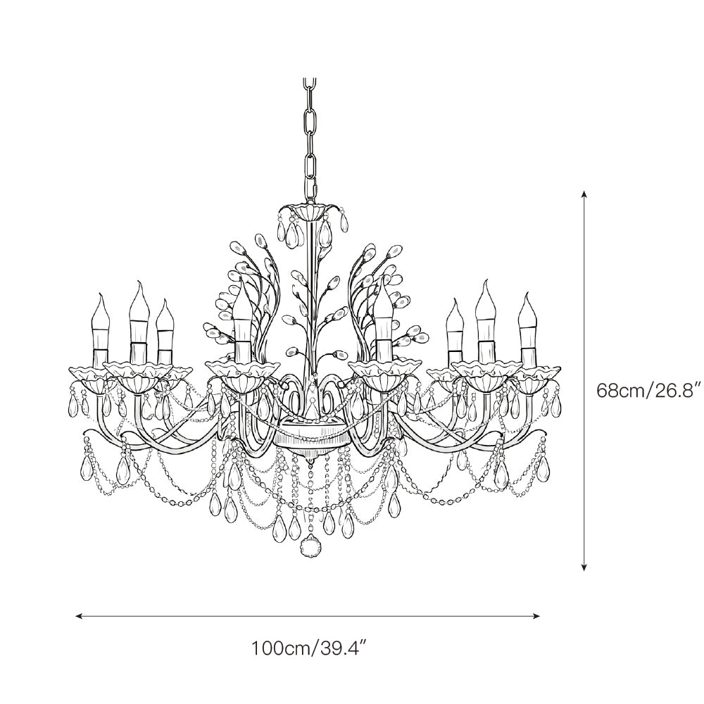 Cyrerian Crystal Chandelier