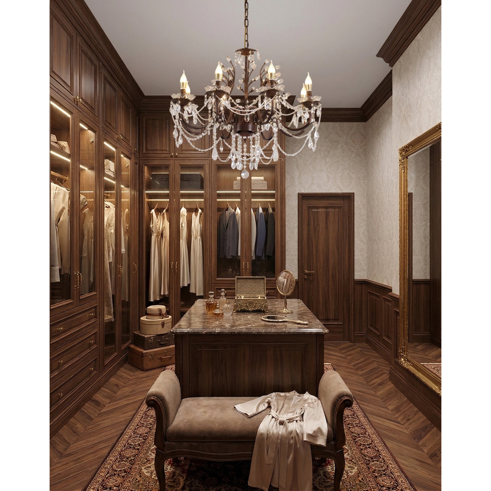 Cyrerian Crystal Chandelier