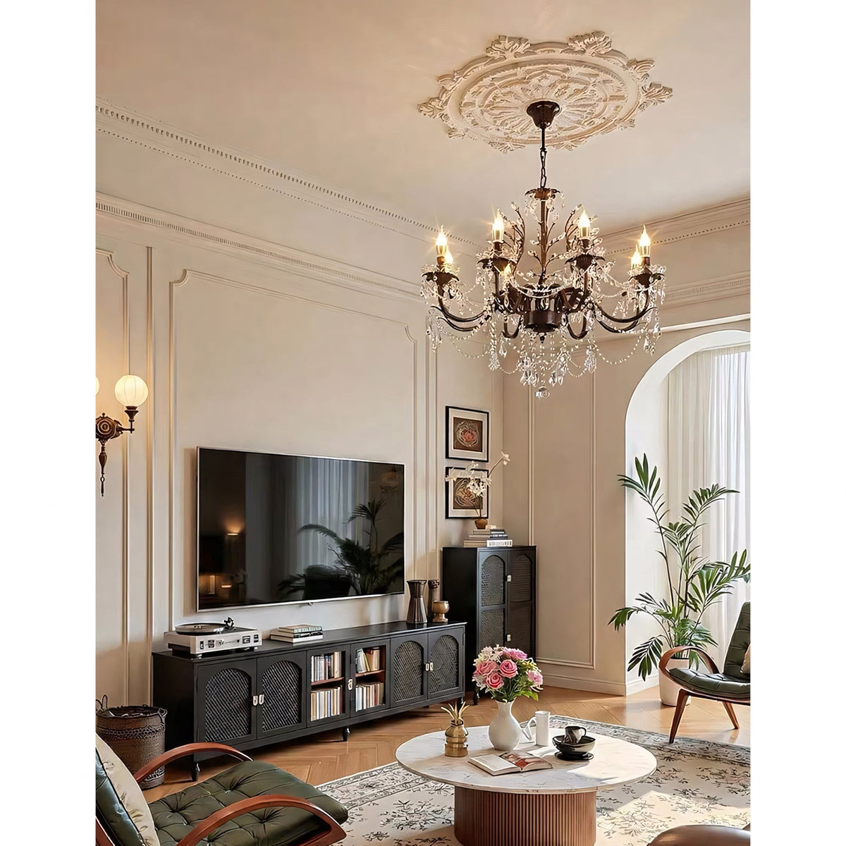 Cyrerian Crystal Chandelier
