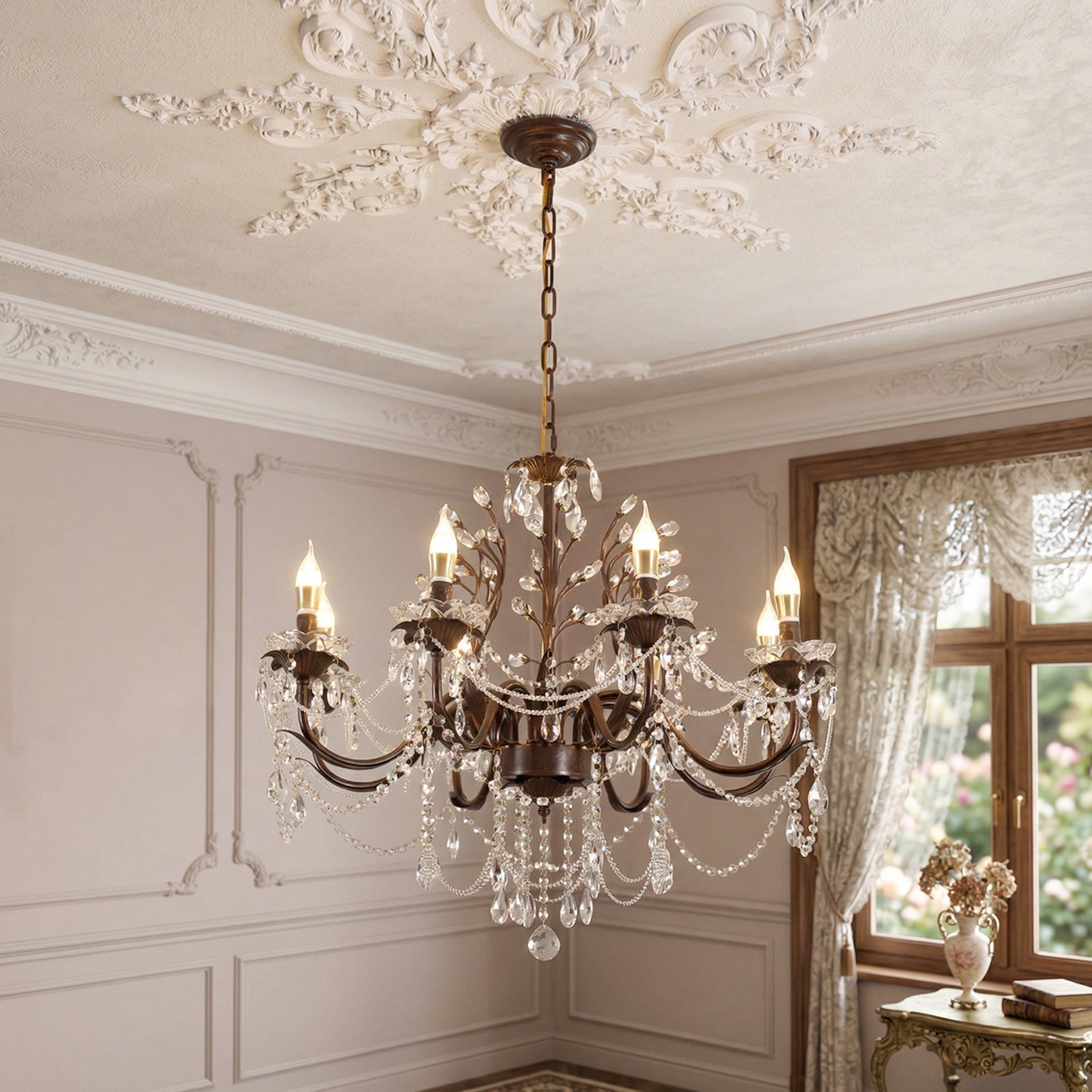 Cyrerian Crystal Chandelier