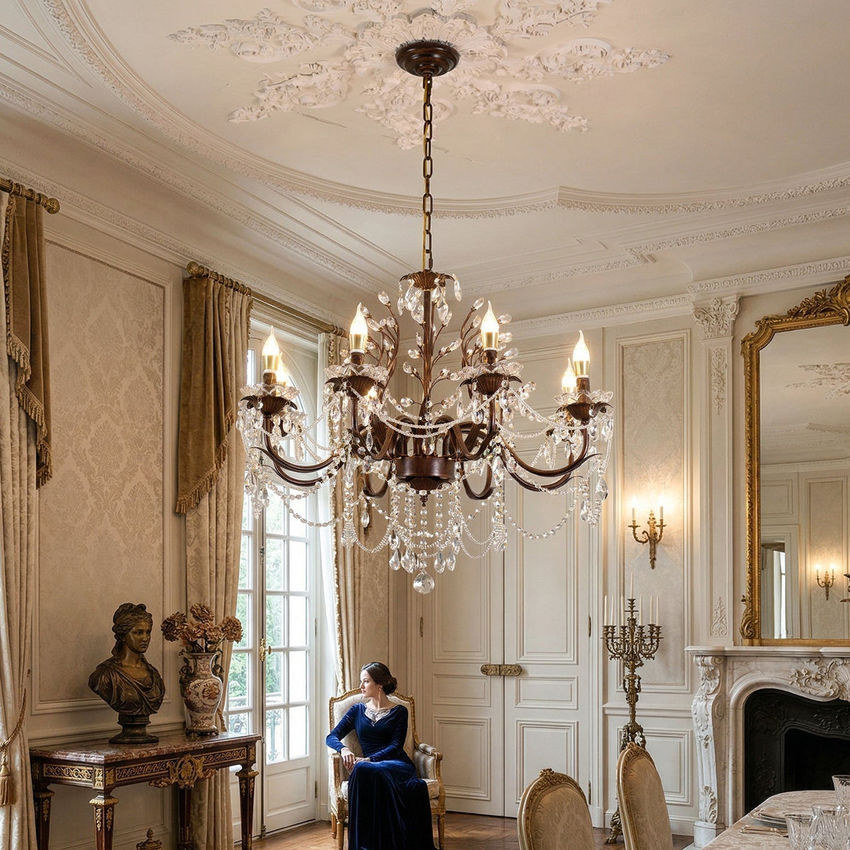 Cyrerian Crystal Chandelier