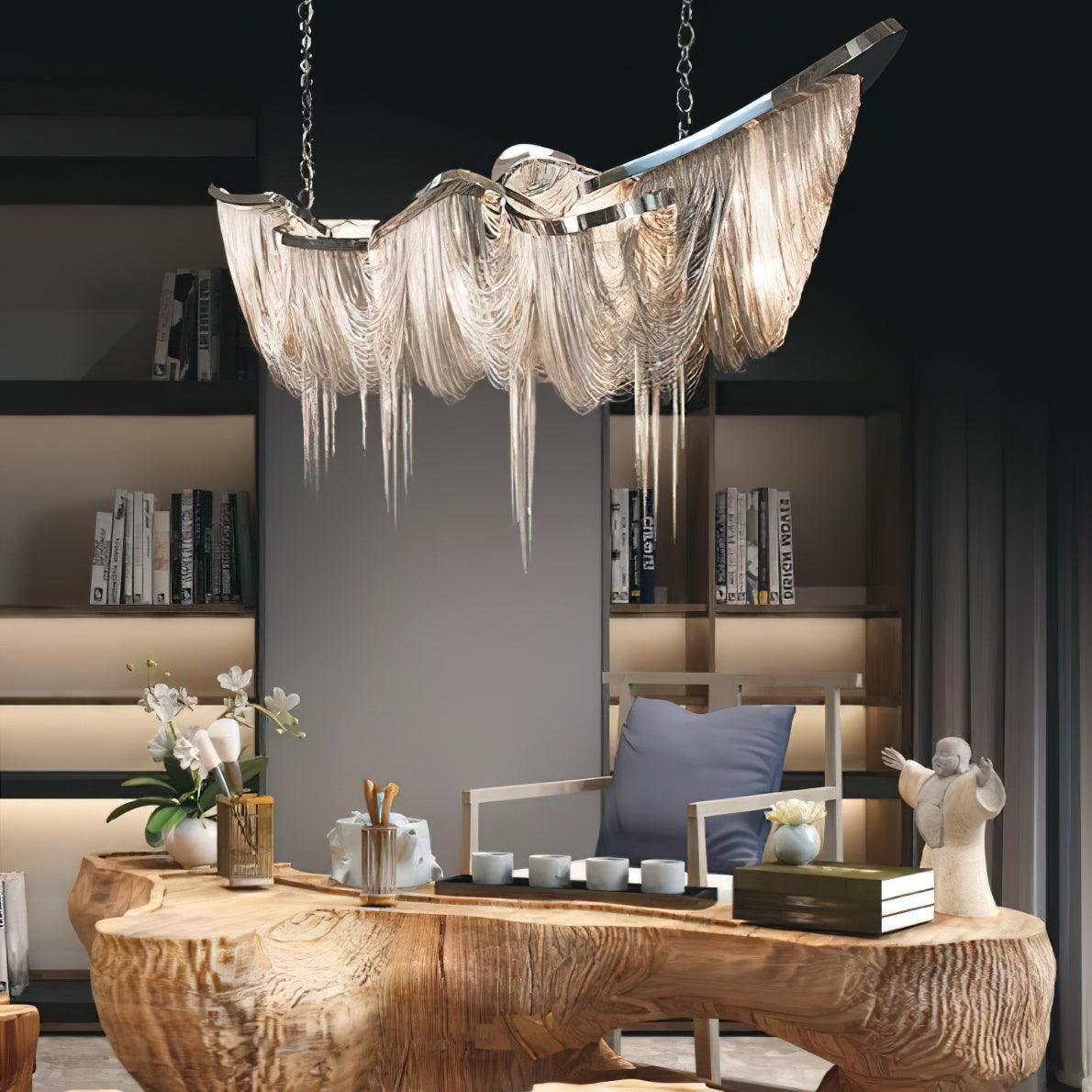 Soleraria Chandelier Tassel Gold