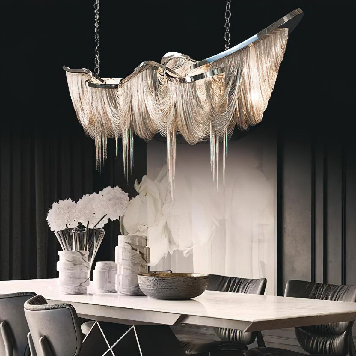 Soleraria Chandelier Tassel Gold