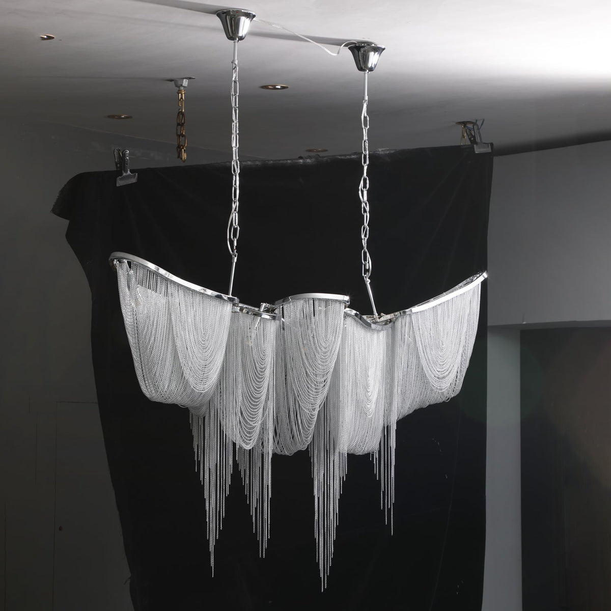Soleraria Chandelier Tassel Gold