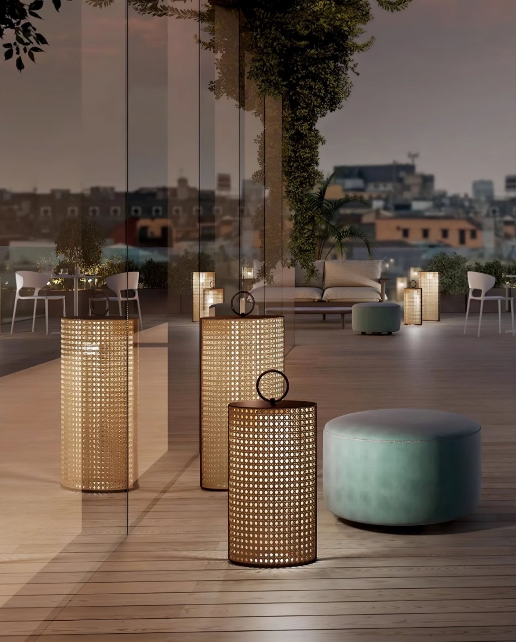 Zebr Solar Outdoor Lantern Lamp